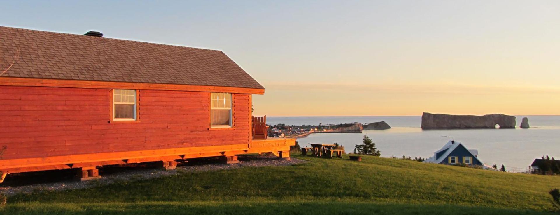 Chalets Nature Ocean Perce Exterior foto